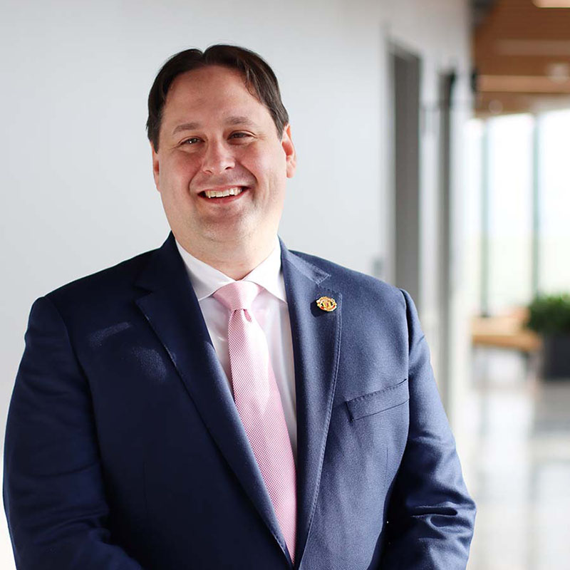 Drew Gillispie, the U.S. Board Treasurer at Kenya Relief.