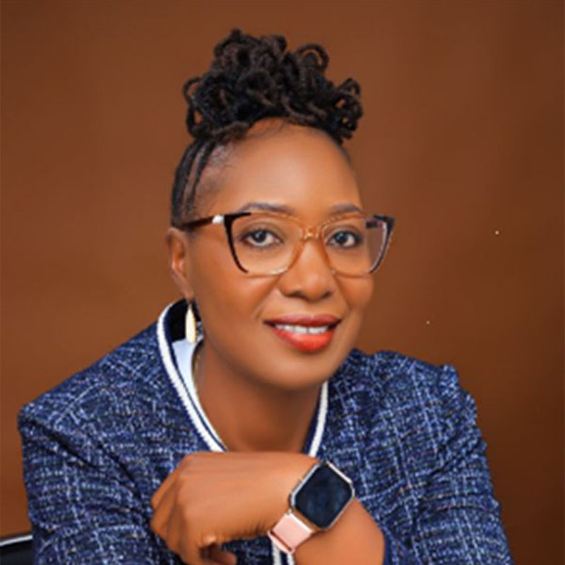 Dr. Hilda Nyougo Omae, the Kenya NGO Board Treasurer at Kenya Relief.