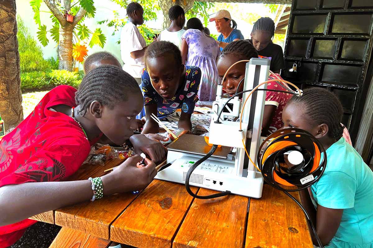 Students engaged in hands-on learning at Kenya Relief Academy, a leading educational institution in Migori