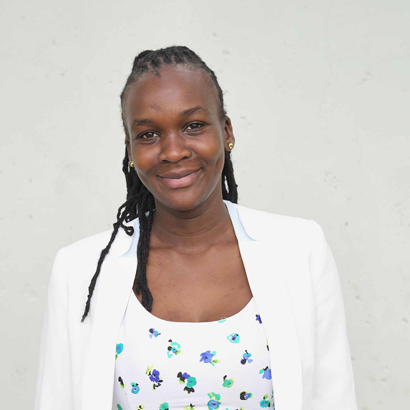 Nancy Pauline, the Chief Accountant at Kenya Relief.