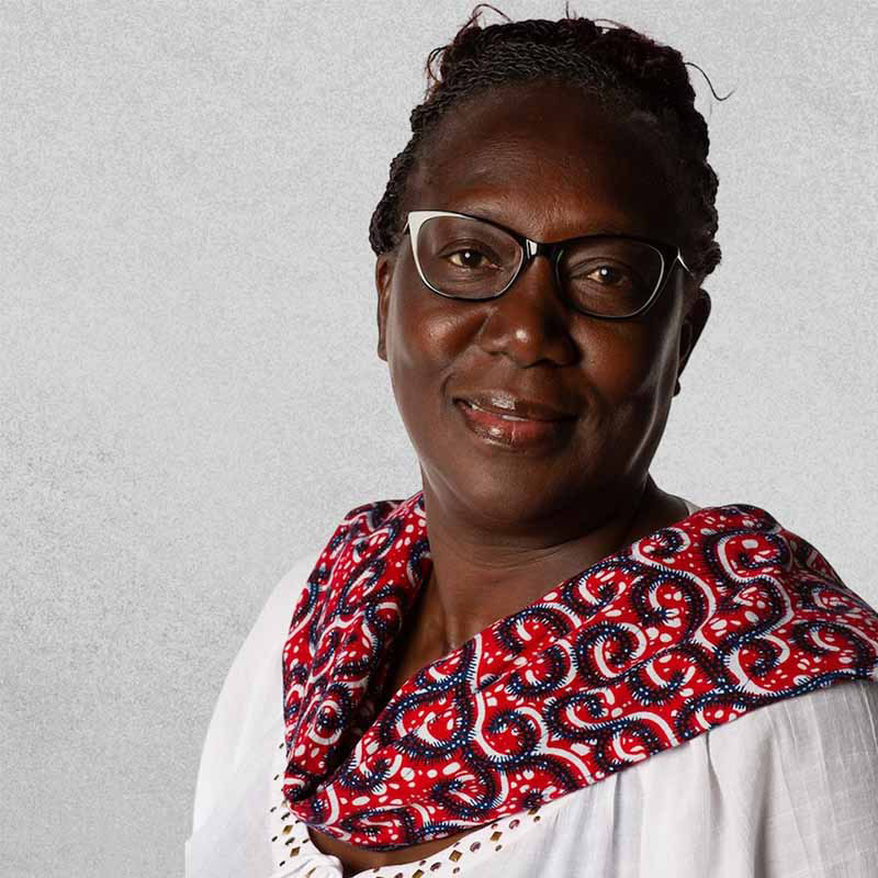 Penina Kamina, a member of the Kenya NGO Board at Kenya Relief.